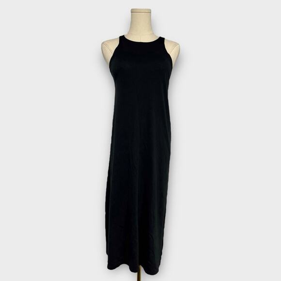 Madewell Softfade Cotton Cover-Up Tank Dress Black Size XS - Picture 2 of 7